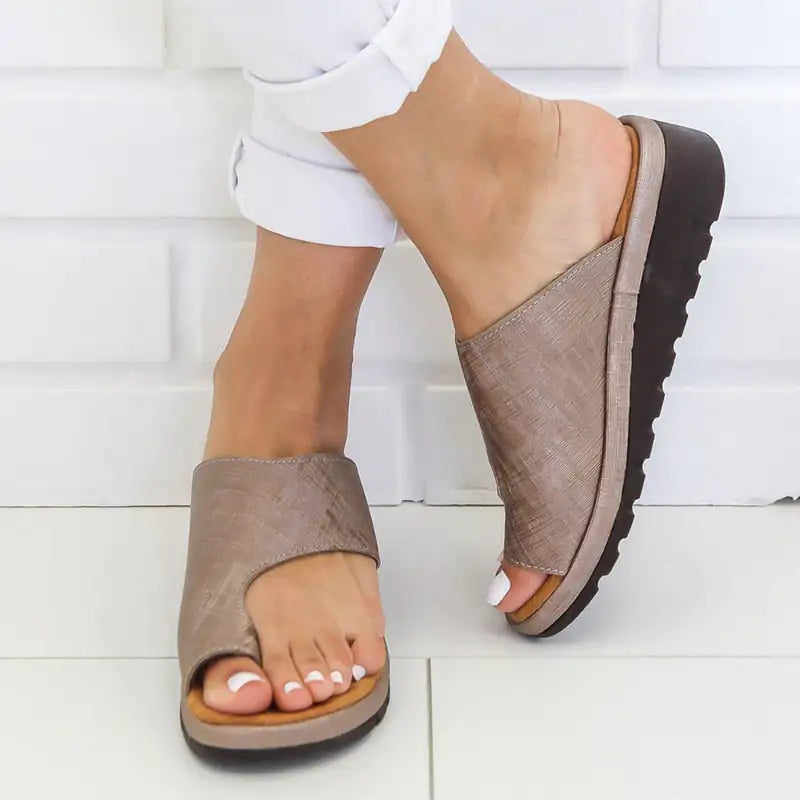 Orthopedic Flat Platform Sandal