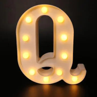 LED Alphabet Letters