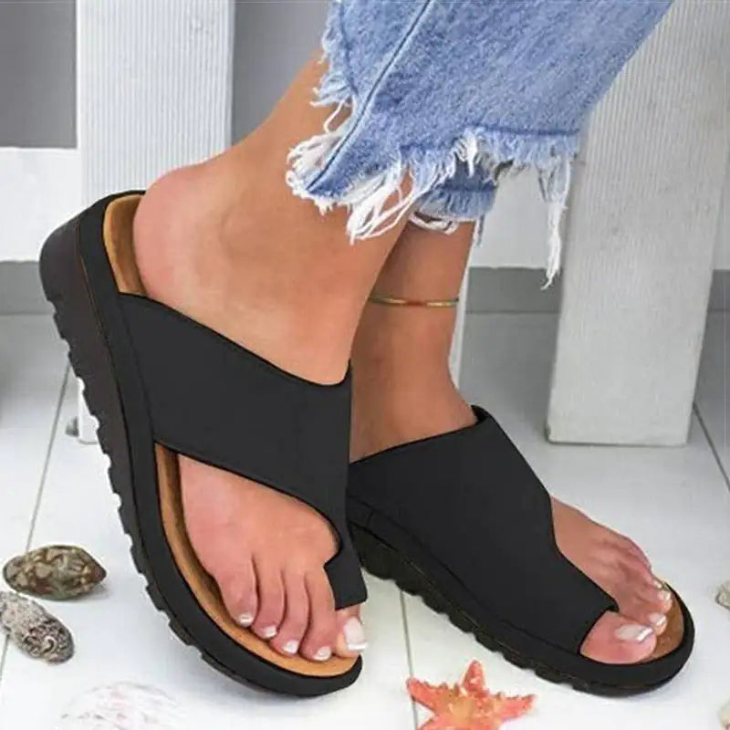 Orthopedic Flat Platform Sandal