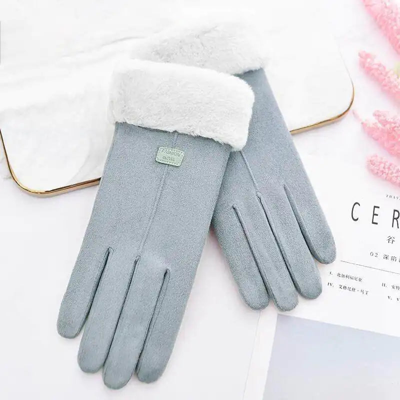 Winter Thick Plush Gloves