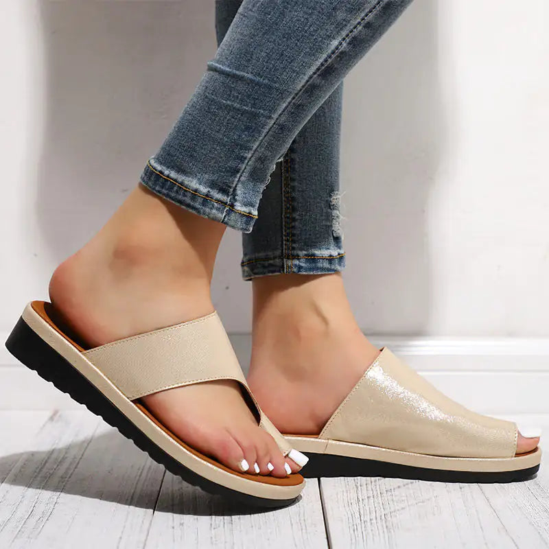 Orthopedic Flat Platform Sandal